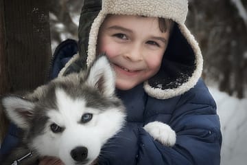 Are Siberian Huskies good with children?